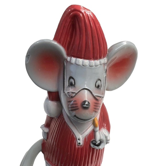 Vintage 1982 Sun Hill Stocking Holders Santa Claus, Boy Dog & Mouse Hanger - Picture 7 of 10